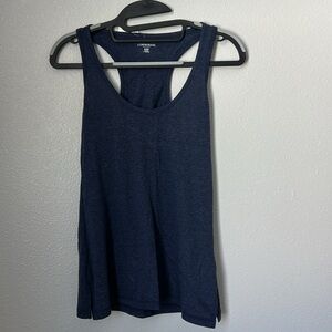 Cute navy blue workout top